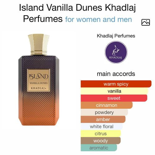 Khadlaj Island Vainilla Dunes U EDP 100ML