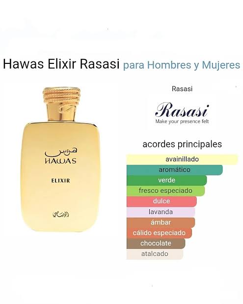 Rasasi Hawas Elixir EDP H 100ML