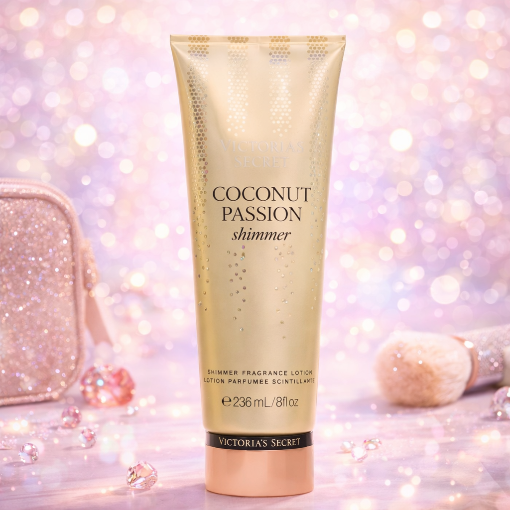 Victoria’s Secret Dúo Coconut Passion Shimmer Body Mist + Lotion
