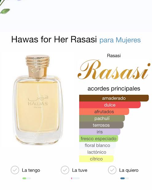RASASI Hawas for Her EDP M 100ML
