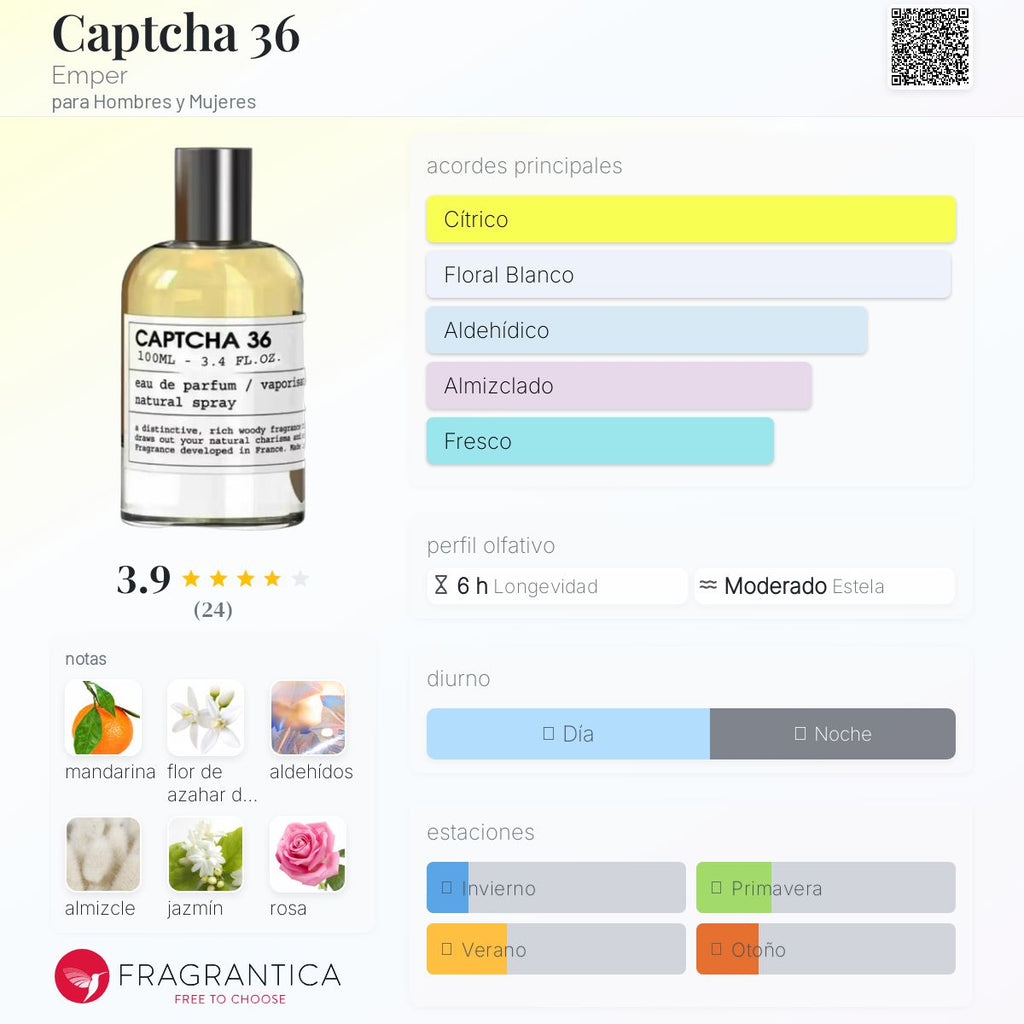 EMPER CAPTCHA 36 EDP U 100ML