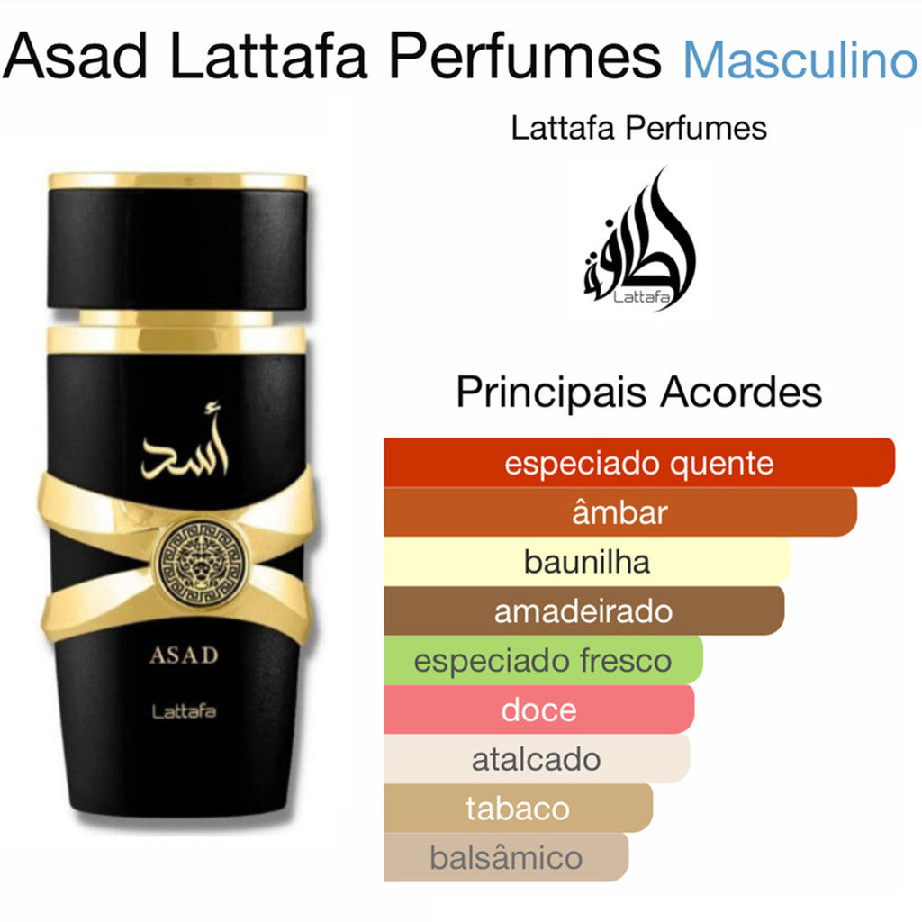 Lattafa Asad EDP H 100ML