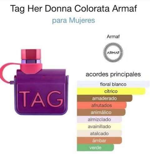 ARMAF TAG DONNA COLORATA M EDP 100ML