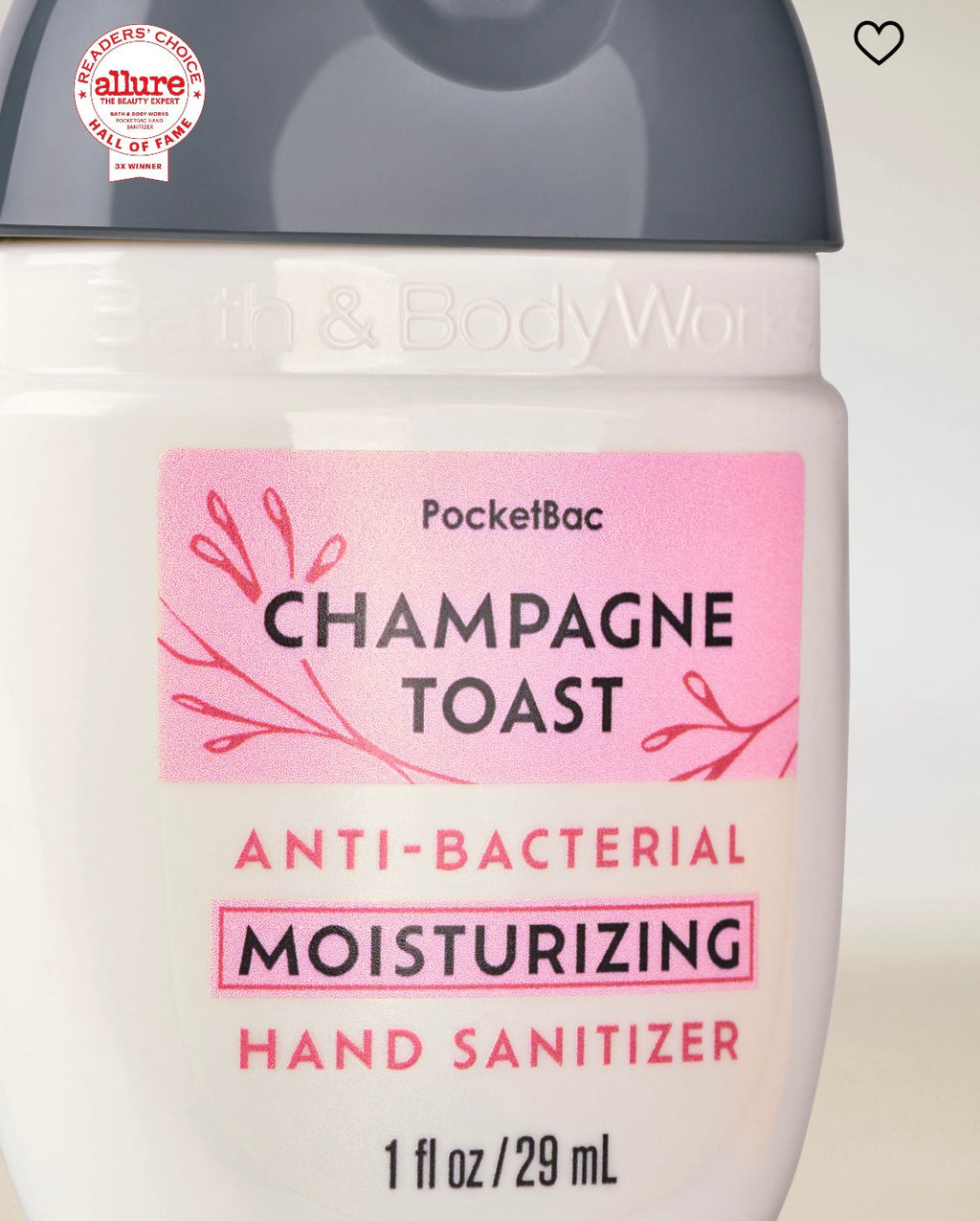 Champagne Toast Moisturizing PocketBac Hand Sanitizer