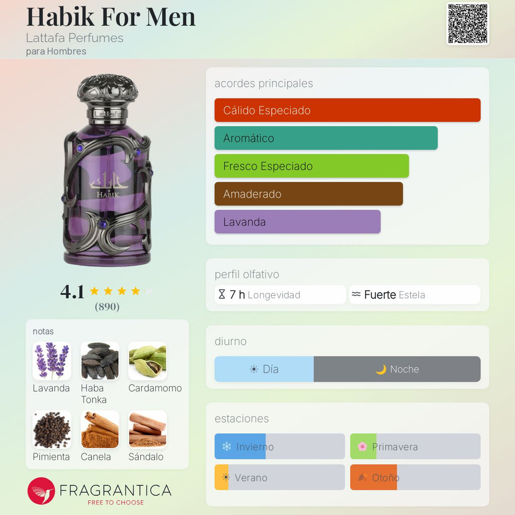 LATTAFA HABIK For Men 100ML
