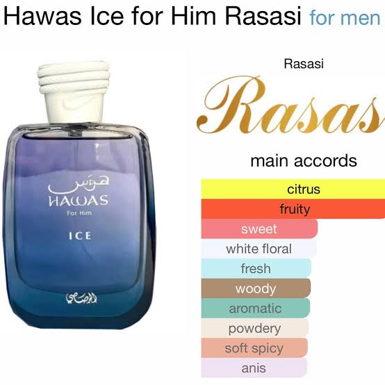 Rasasi Hawas Ice for Him EDP H 100ML