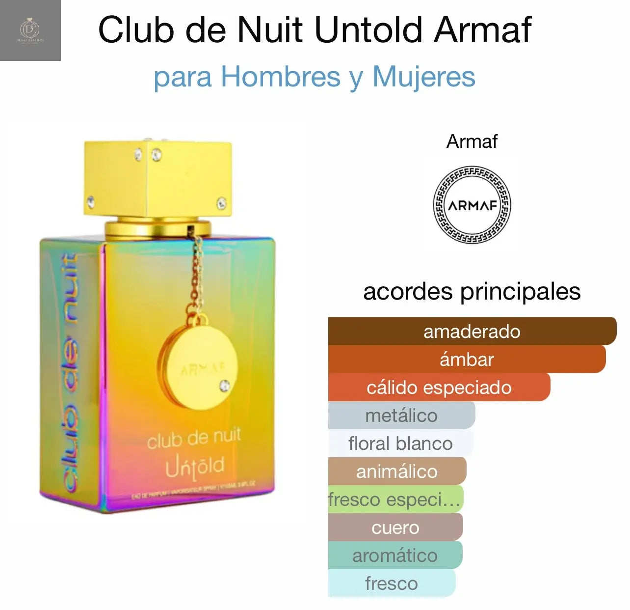 Armaf Club de Nuit Untold EDP U 100ML