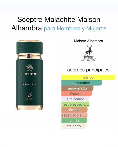 Maison Alhambra  Sceptre Malachite EDP U 100ML